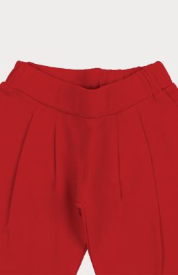 شلوار دورس دو نخ پیلی دار برمودا (ست با کد 10095)