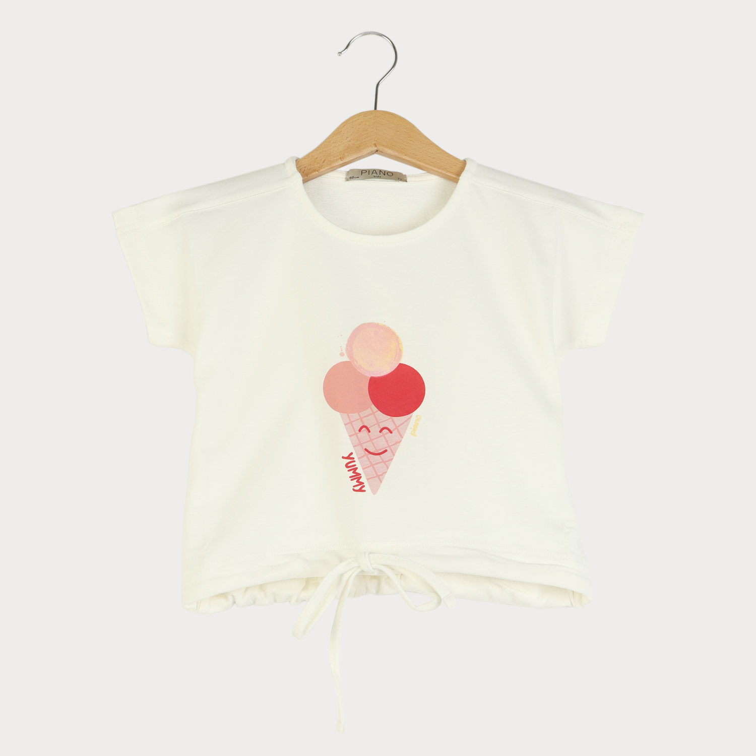 تیشرت دورس دو نخ آستین افتاده ( ست با کد 10094)