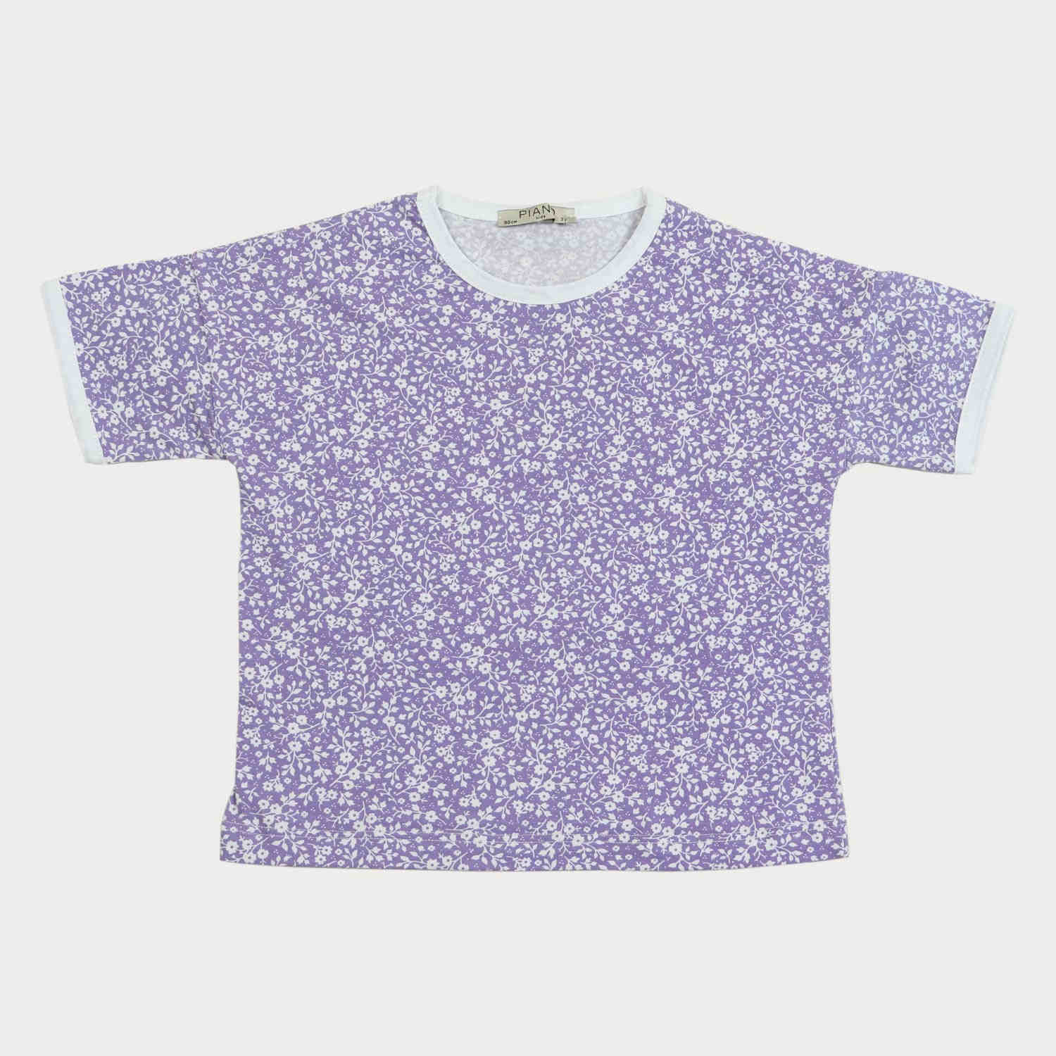 تیشرت و شلوار برمودا یکرو لایکرا گلدار