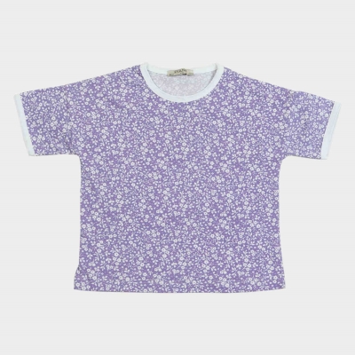 تیشرت و شلوار برمودا یکرو لایکرا گلدار