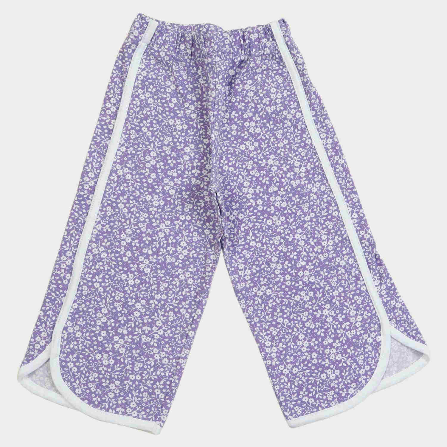 تیشرت و شلوار برمودا یکرو لایکرا گلدار