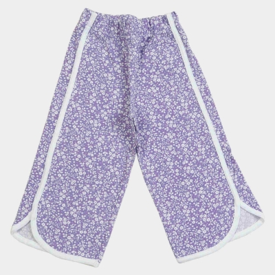 تیشرت و شلوار برمودا یکرو لایکرا گلدار