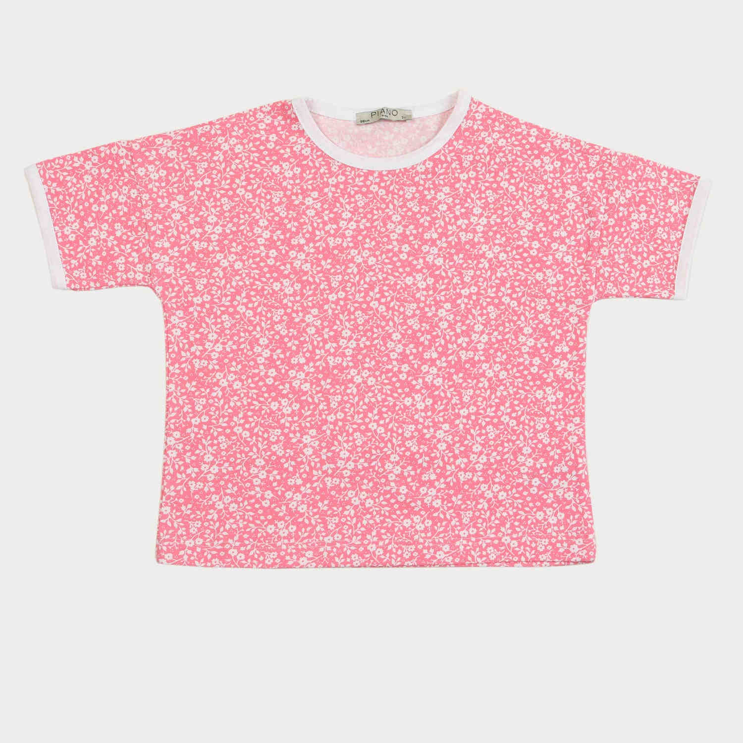 تیشرت و شلوار برمودا یکرو لایکرا گلدار