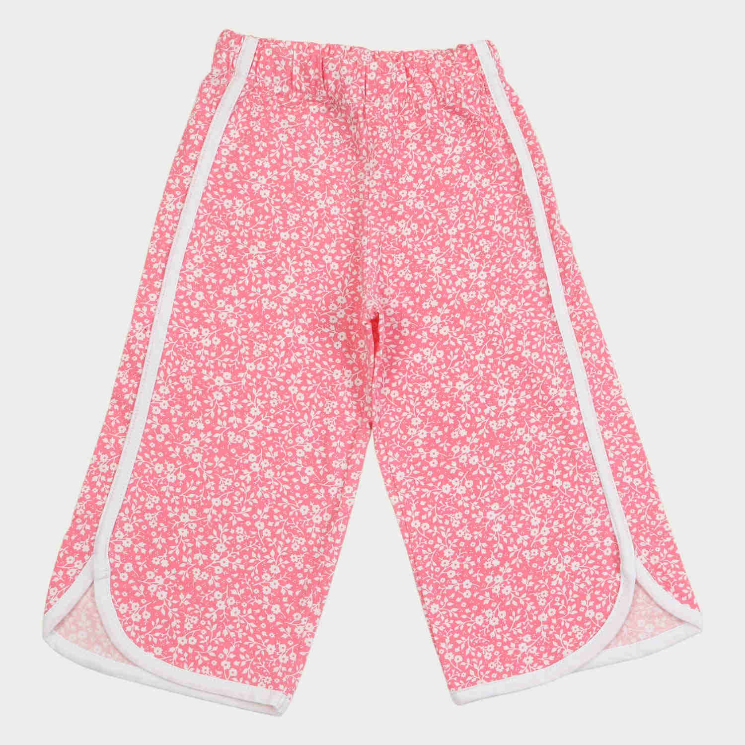 تیشرت و شلوار برمودا یکرو لایکرا گلدار