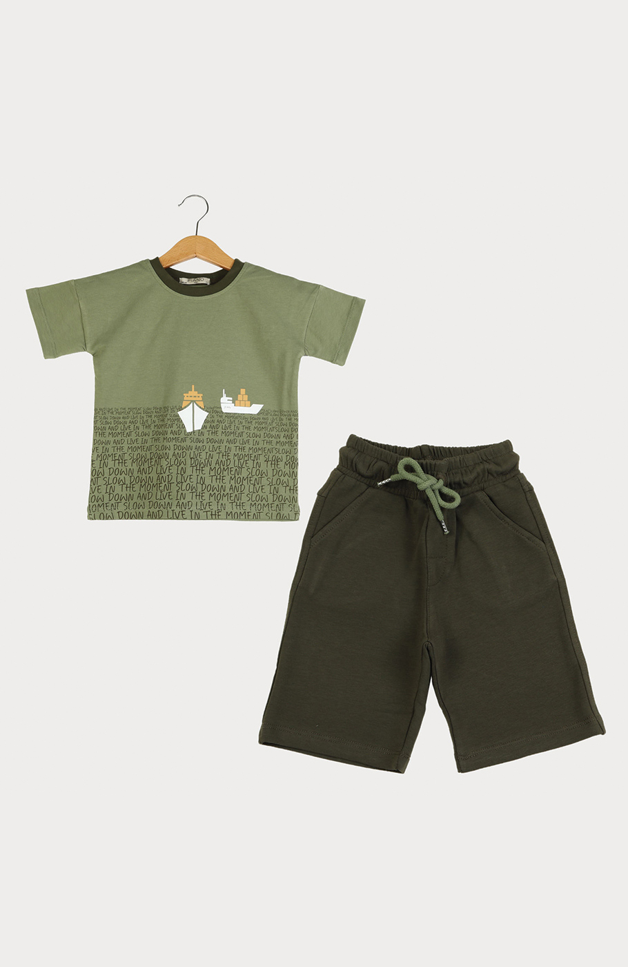 تیشرت و شلوارک یکرو لایکرا و دورس دو نخ