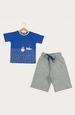 تیشرت و شلوارک یکرو لایکرا و دورس دو نخ