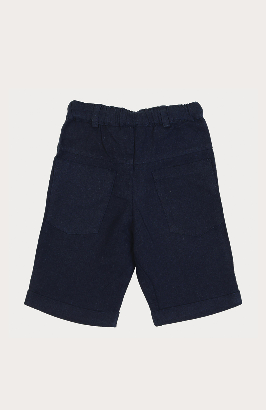 شلوارک لینن دمپا پاکتی