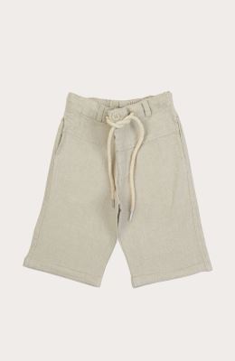 شلوارک لینن دمپا پاکتی