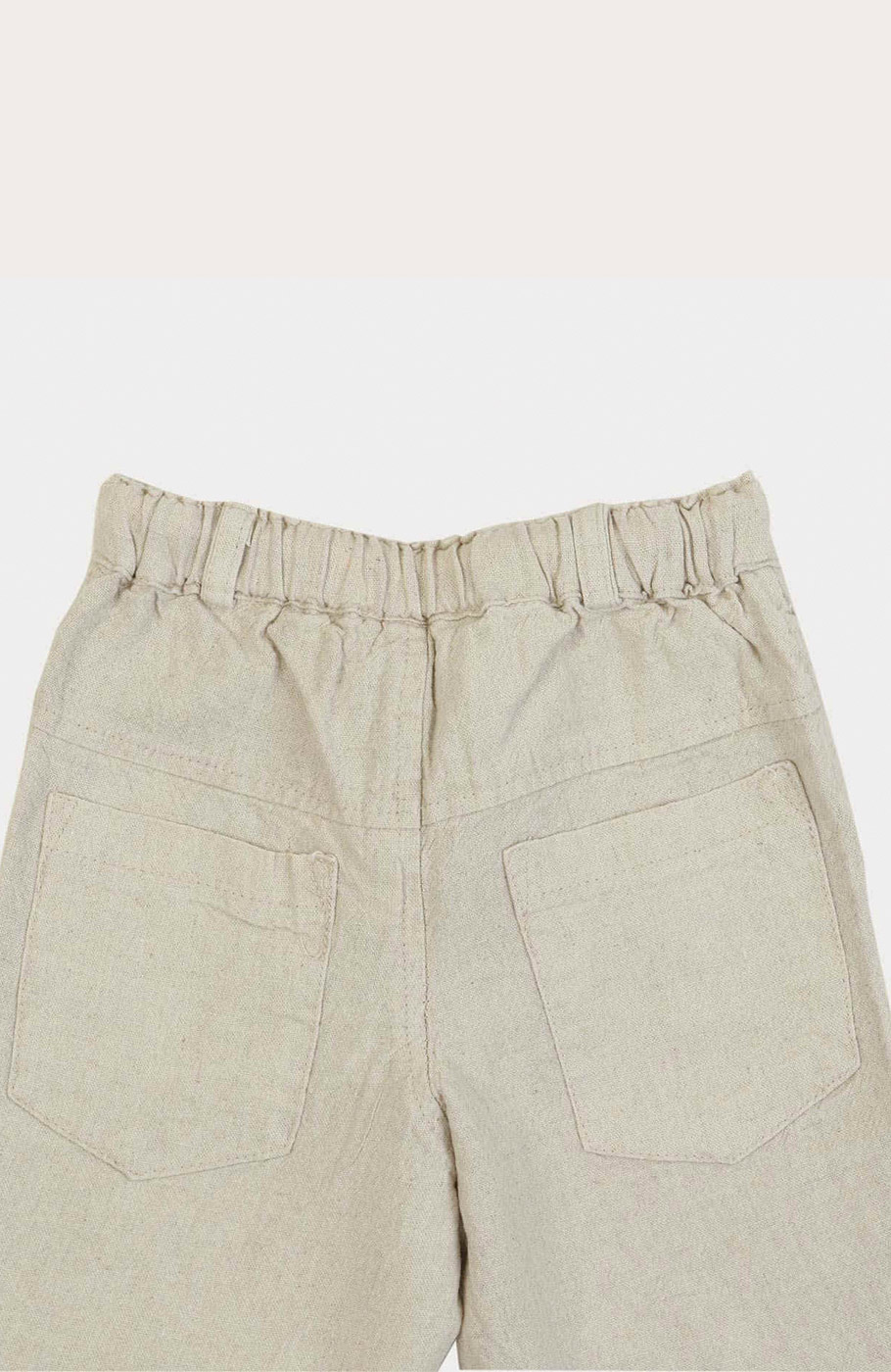 شلوارک لینن دمپا پاکتی