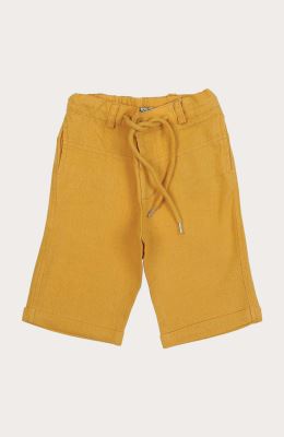 شلوارک لینن دمپا پاکتی