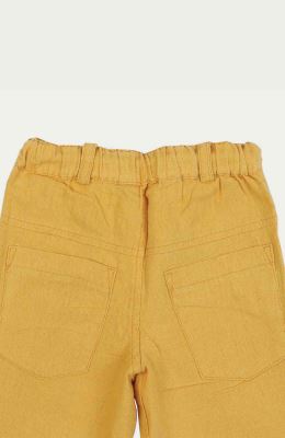 شلوارک لینن دمپا پاکتی