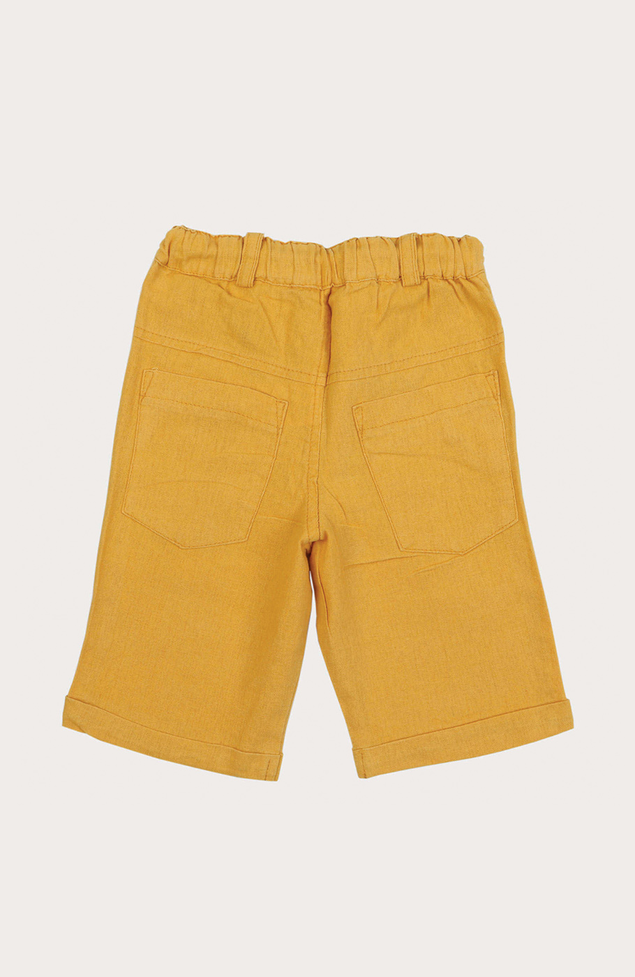 شلوارک لینن دمپا پاکتی