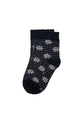 جوراب طرح گل