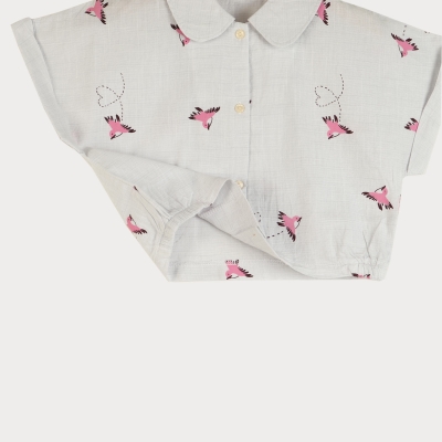 شومیز لینن اسلپ