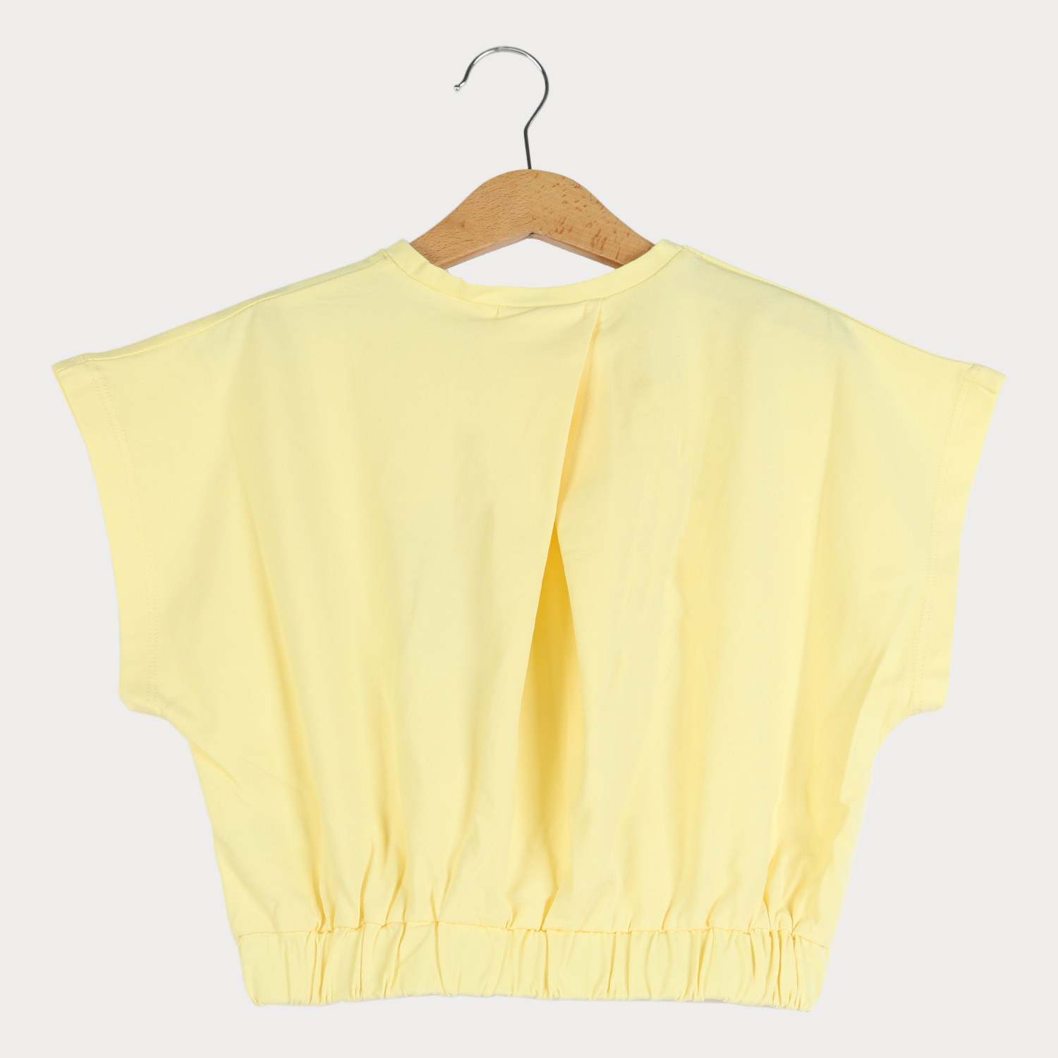 تیشرت یکرو لایکرا پشت پیلی دار (ست با کد 10105)