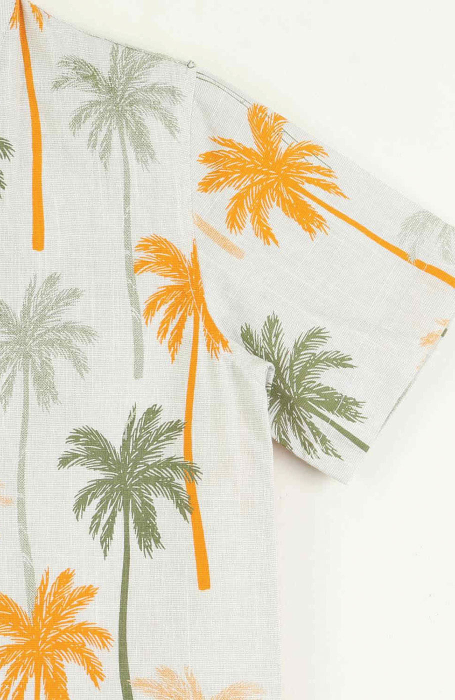 شومیز لینن اسلپ آستین کوتاه (ست با کد 11019)