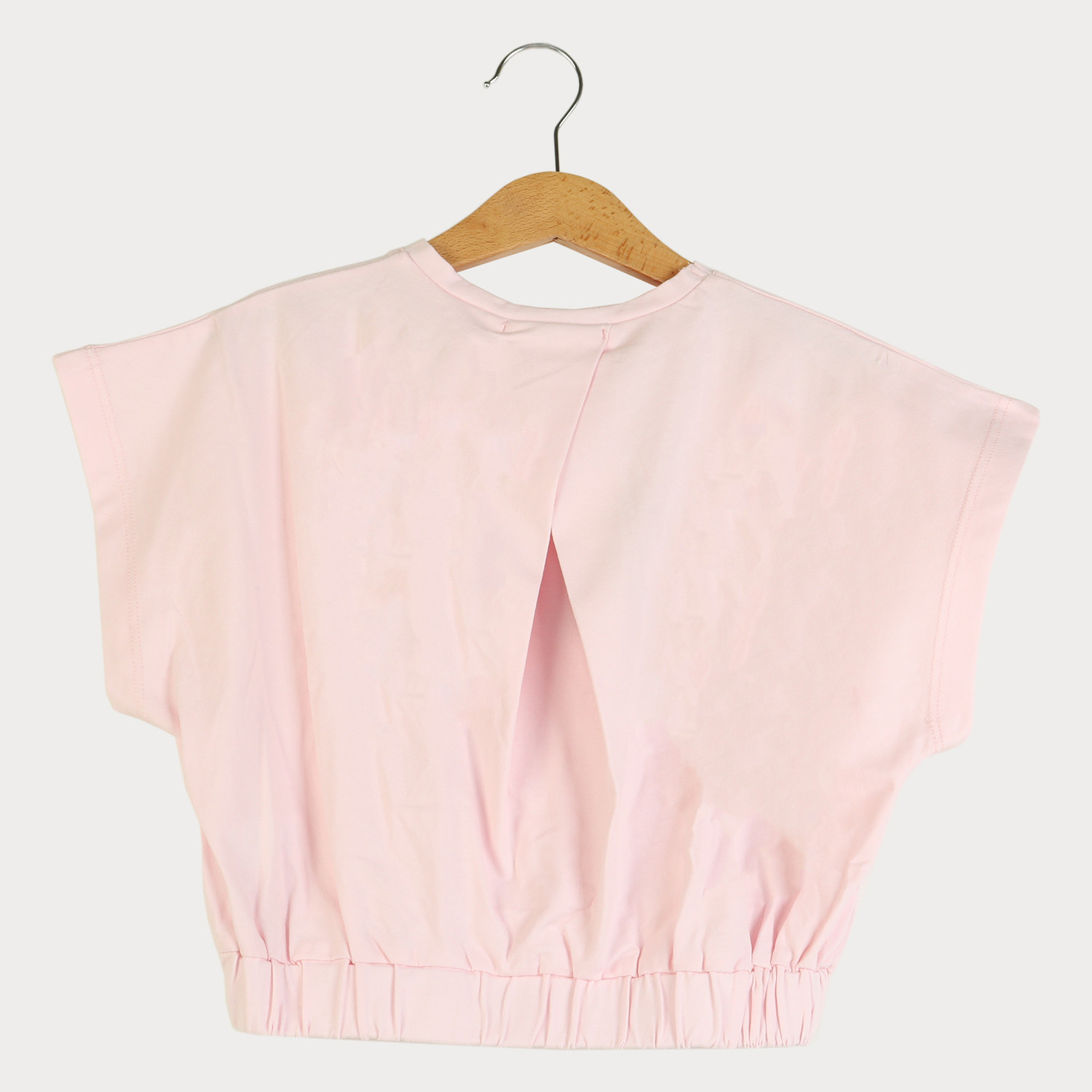 تیشرت یکرو لایکرا پشت پیلی دار (ست با کد 10105)