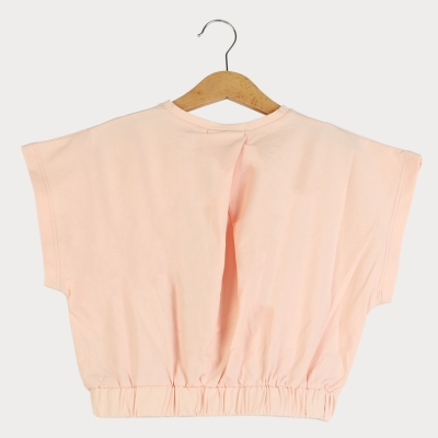 تیشرت یکرو لایکرا پشت پیلی دار (ست با کد 10105)