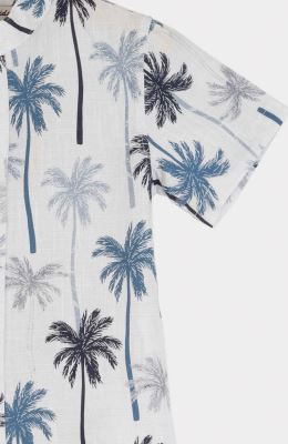 شومیز لینن اسلپ آستین کوتاه (ست با کد 11019)