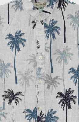 شومیز لینن اسلپ آستین کوتاه (ست با کد 11019)