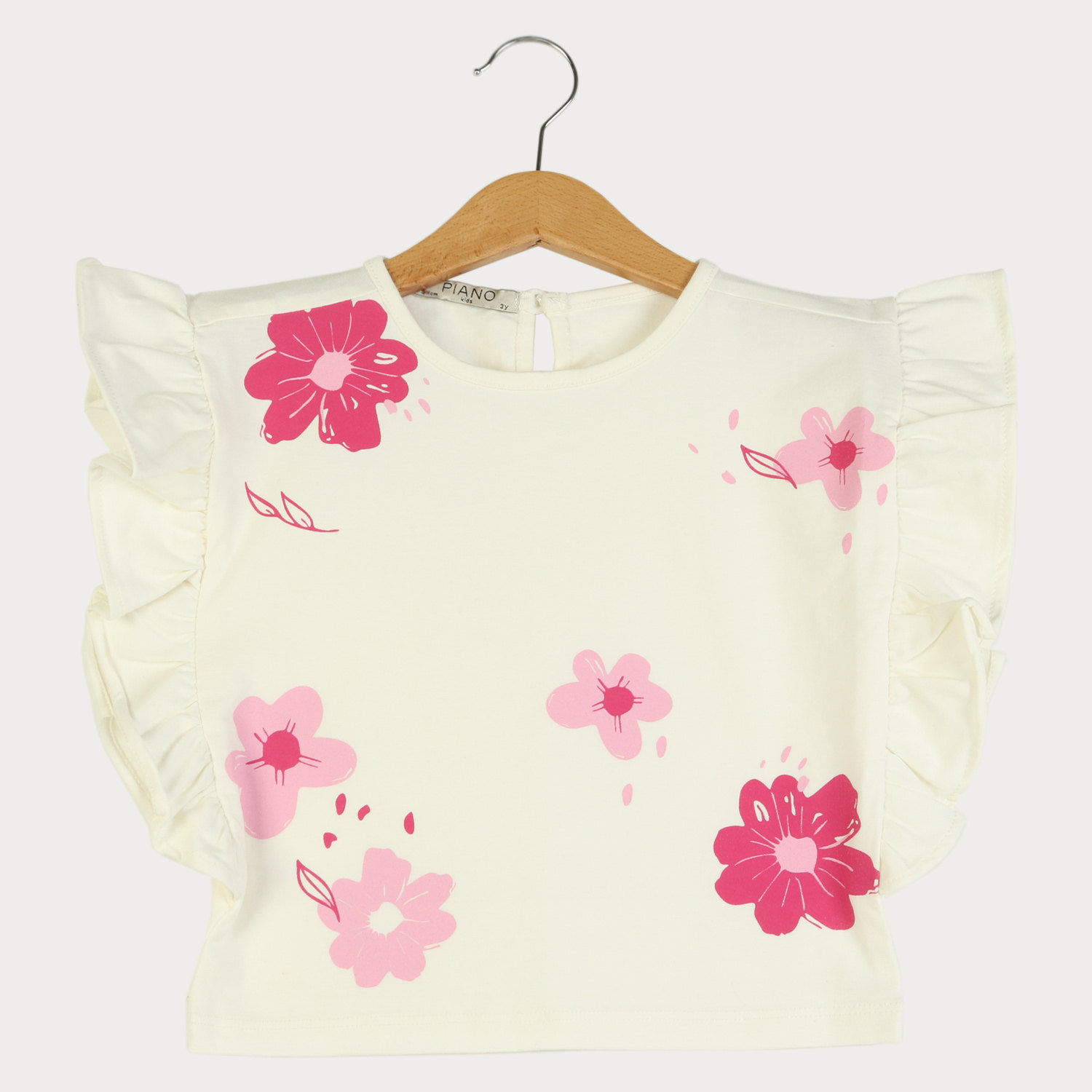 تاپ یکرو لایکرا پهلو چین دار