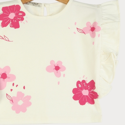 تاپ یکرو لایکرا پهلو چین دار