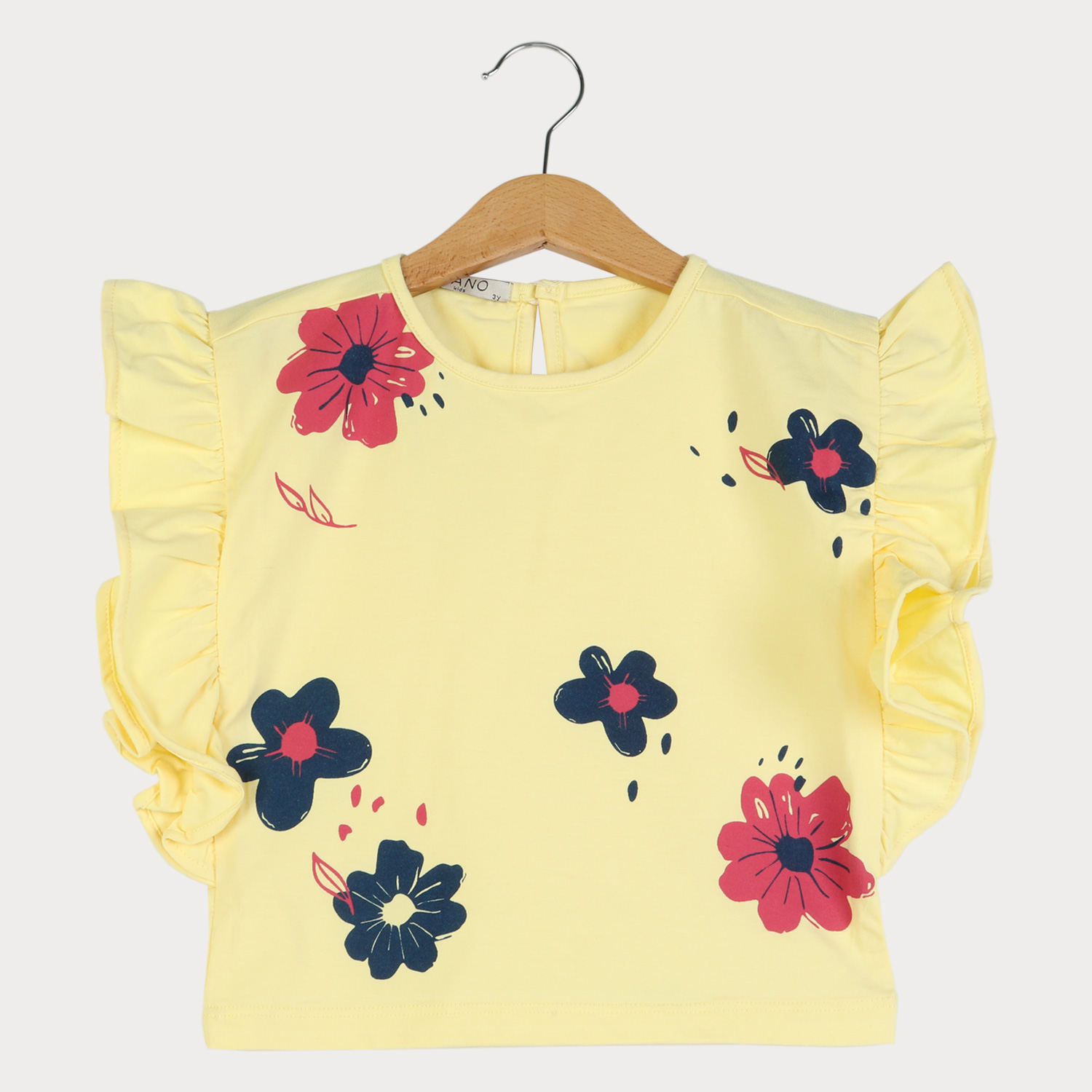 تاپ یکرو لایکرا پهلو چین دار