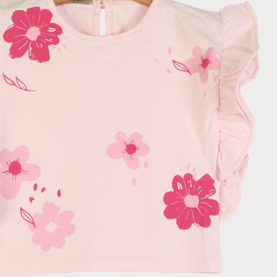 تاپ یکرو لایکرا پهلو چین دار