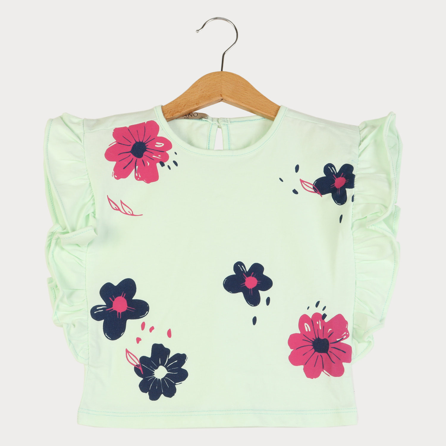 تاپ یکرو لایکرا پهلو چین دار