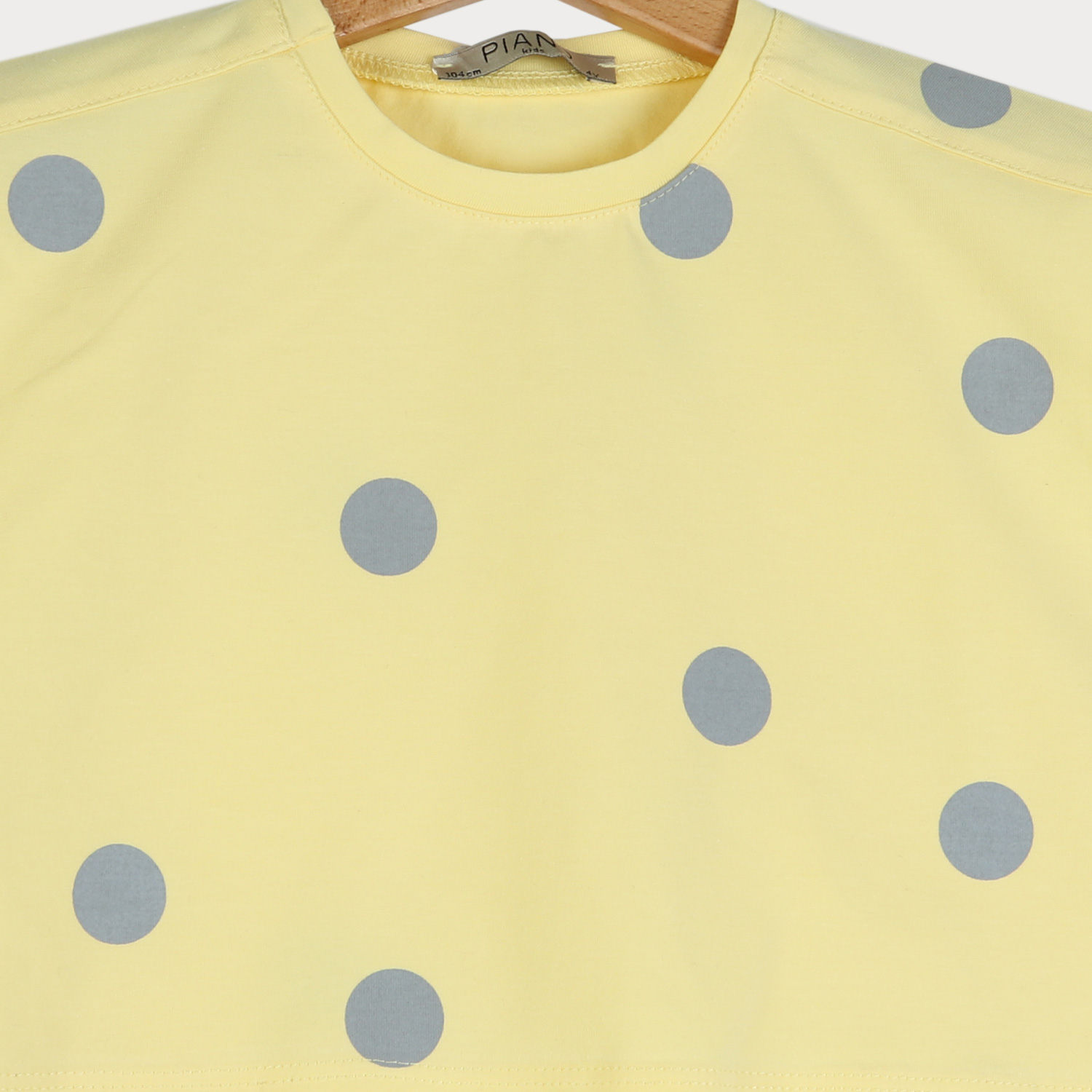 نیم تنه یکرو لایکرا آستین کوتاه (ست با کد 10109)