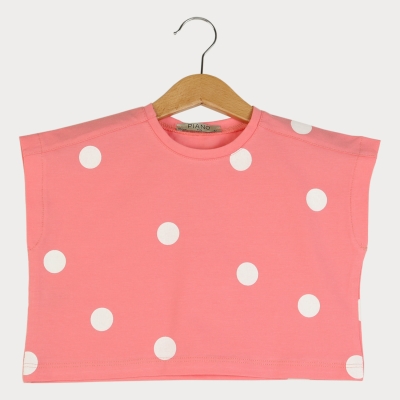 نیم تنه یکرو لایکرا آستین کوتاه (ست با کد 10109)