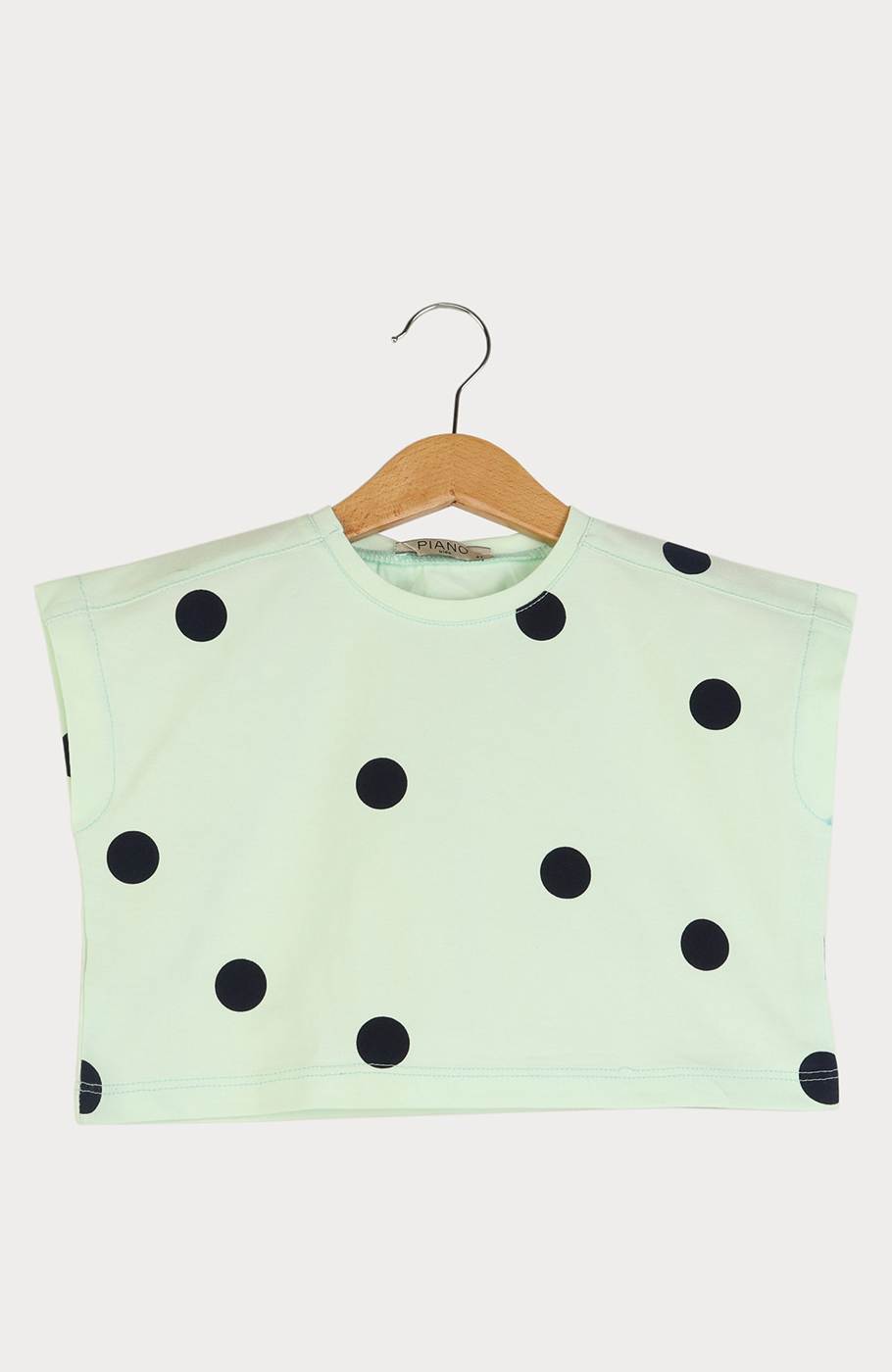 نیم تنه یکرو لایکرا آستین کوتاه (ست با کد 10109)