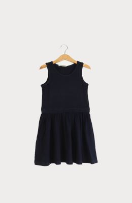 پیراهن ویسکوز کبریتی و ساده  آستین حلقه ای