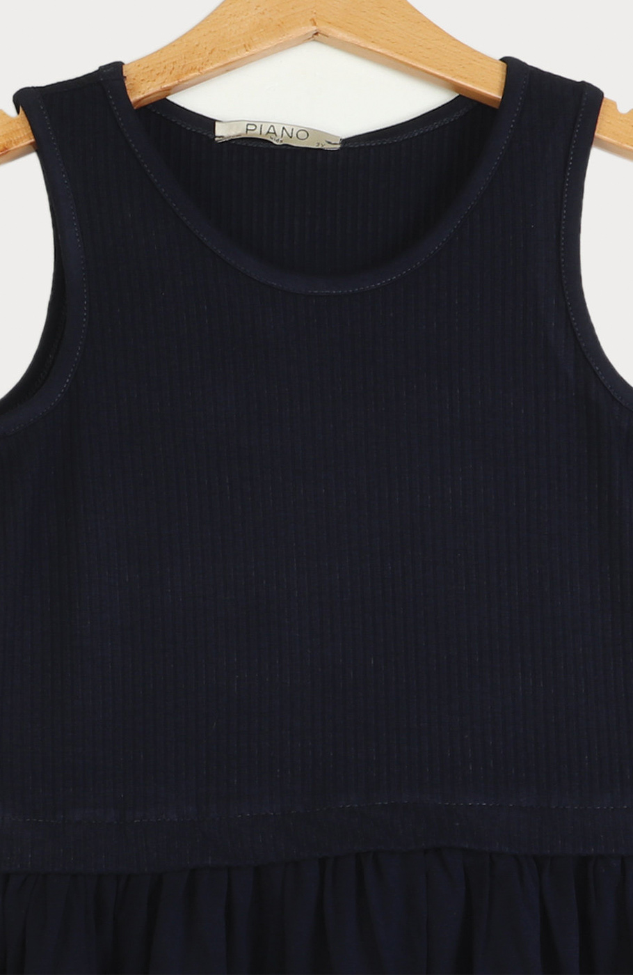 پیراهن ویسکوز کبریتی و ساده  آستین حلقه ای