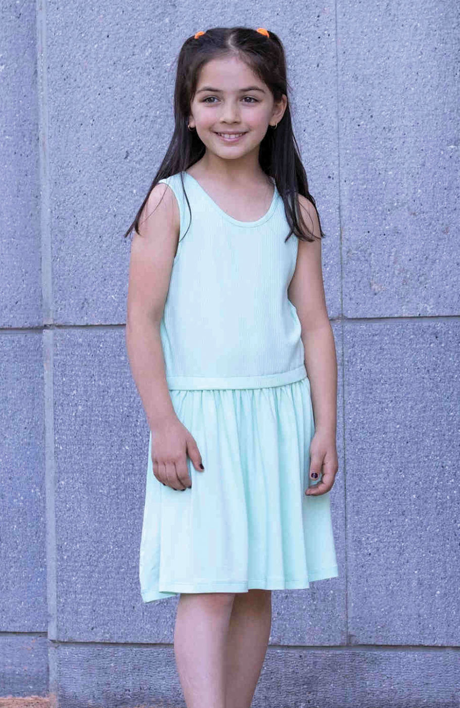 پیراهن ویسکوز کبریتی و ساده  آستین حلقه ای