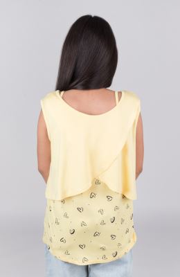 تاپ زیر و رو ویسکوز ساده