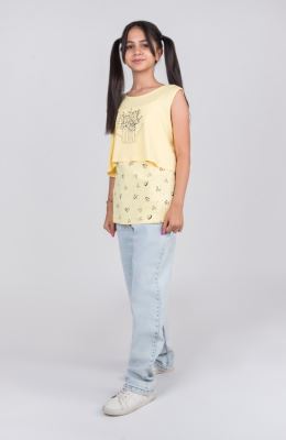 تاپ زیر و رو ویسکوز ساده