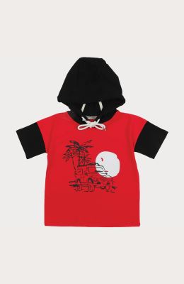 هودی یکرو لایکرا آستین افتاده