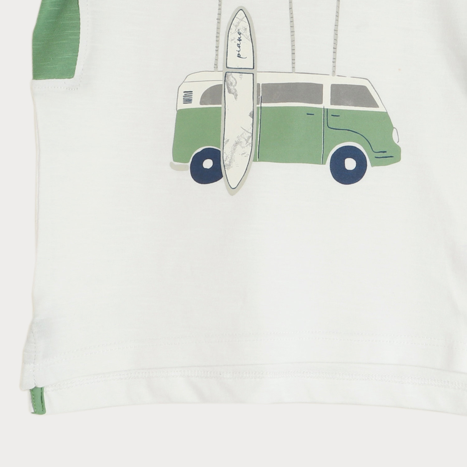 تیشرت یکرو لایکرا اسلپ برش دار