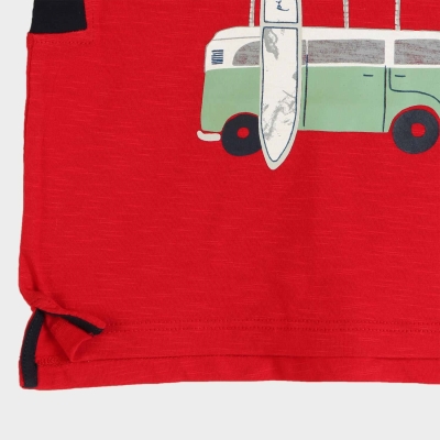 تیشرت یکرو لایکرا اسلپ برش دار