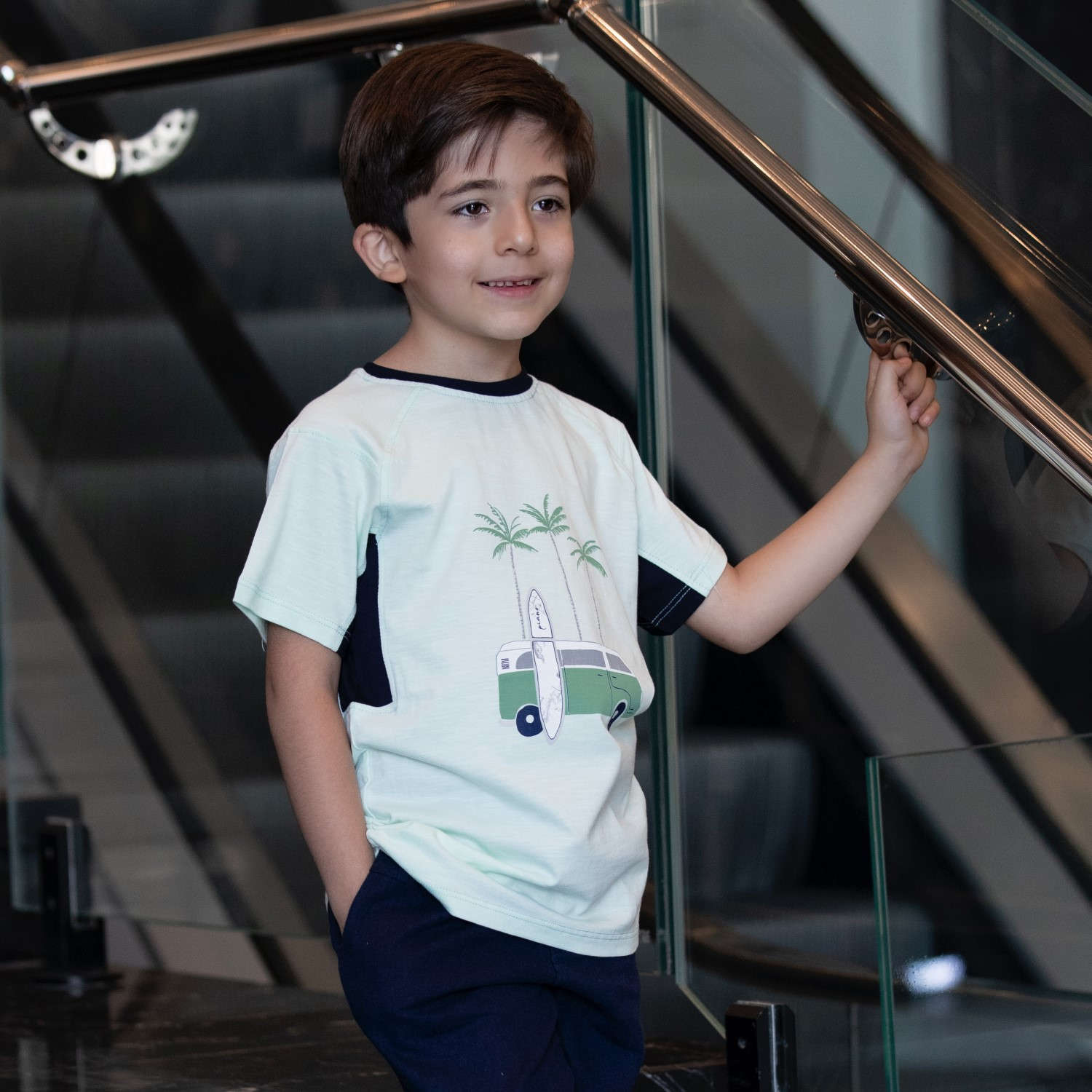 تیشرت یکرو لایکرا اسلپ برش دار