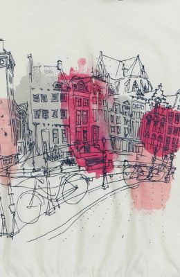 هودی یکرو لایکرا اسلپ آستین کوتاه