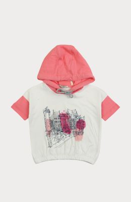 هودی یکرو لایکرا اسلپ آستین کوتاه