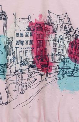 هودی یکرو لایکرا اسلپ آستین کوتاه