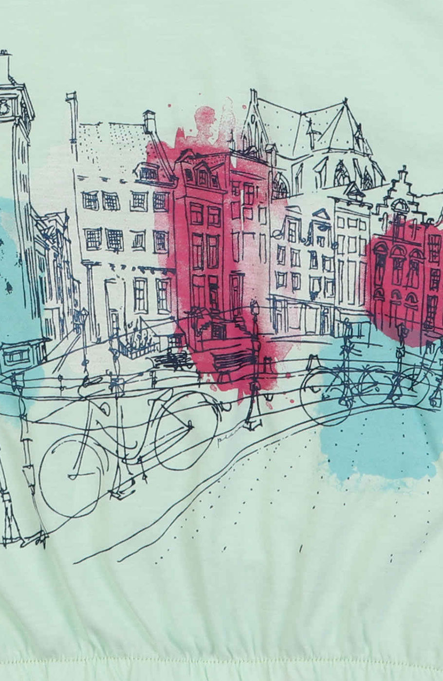 هودی یکرو لایکرا اسلپ آستین کوتاه