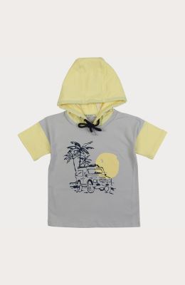 هودی یکرو لایکرا آستین افتاده