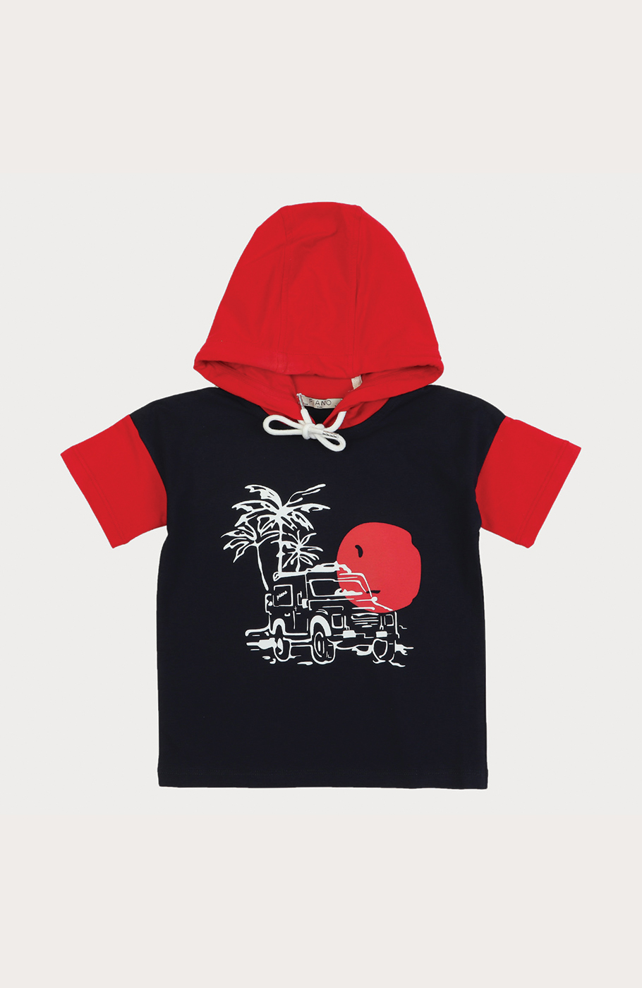 هودی یکرو لایکرا آستین افتاده