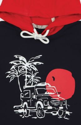 هودی یکرو لایکرا آستین افتاده