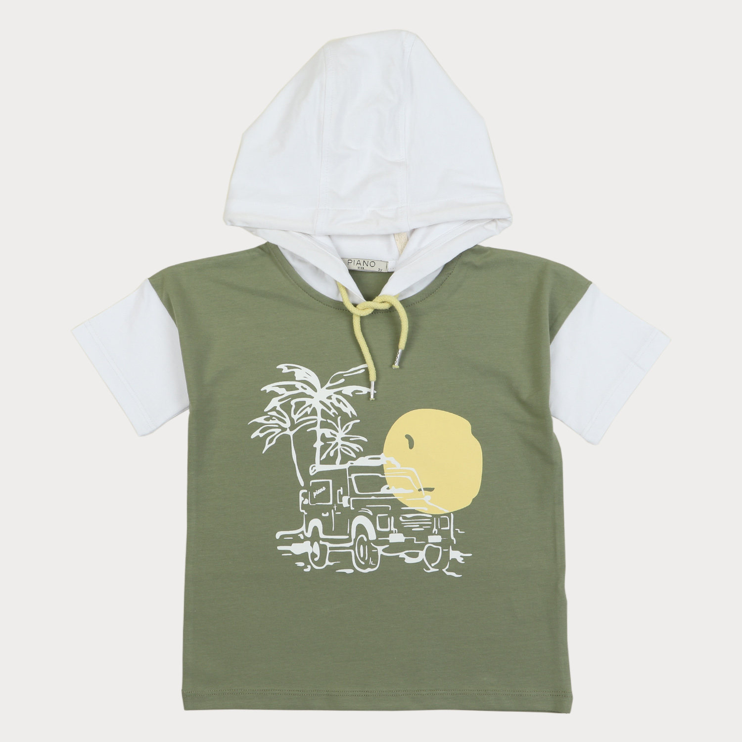 هودی یکرو لایکرا آستین افتاده