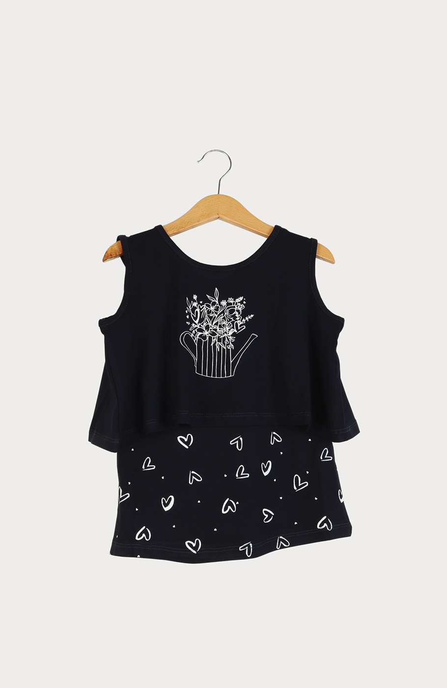 تاپ زیر و رو ویسکوز ساده